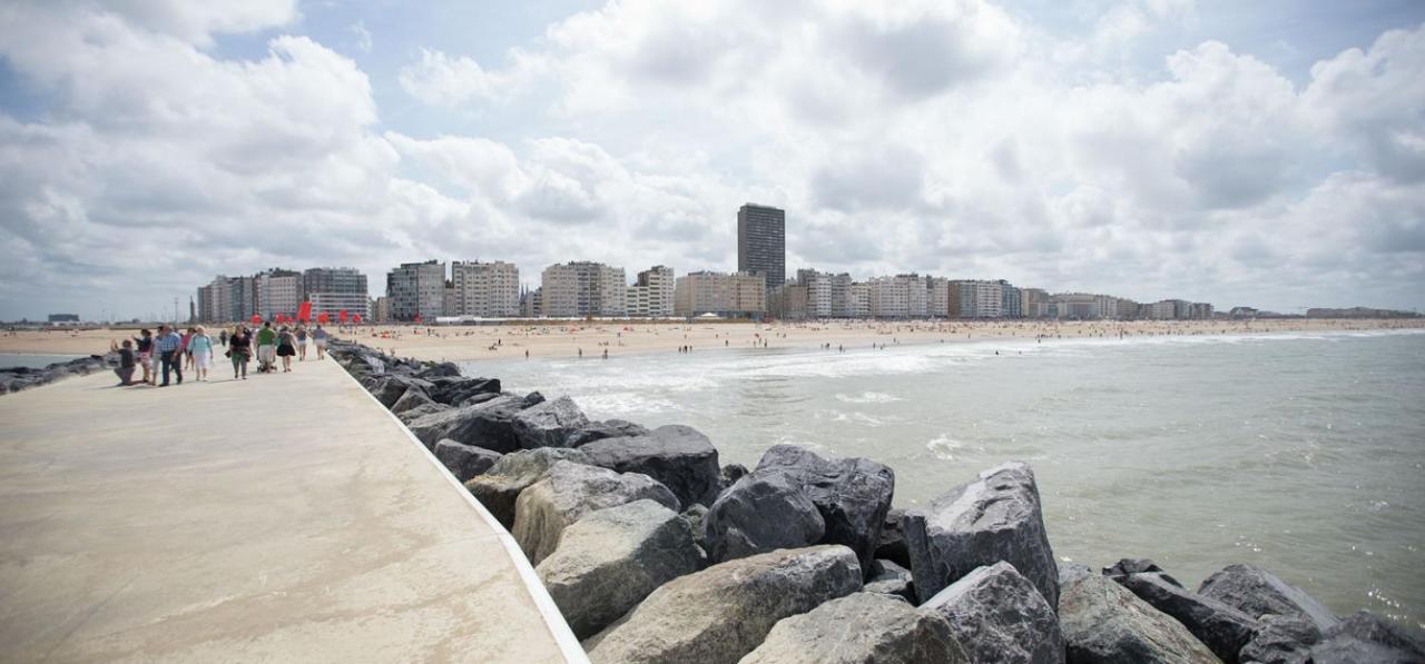 Etage 2 - Appartement In Centrum, 300M Van Zee En Gratis Parking Ostende Exterior foto
