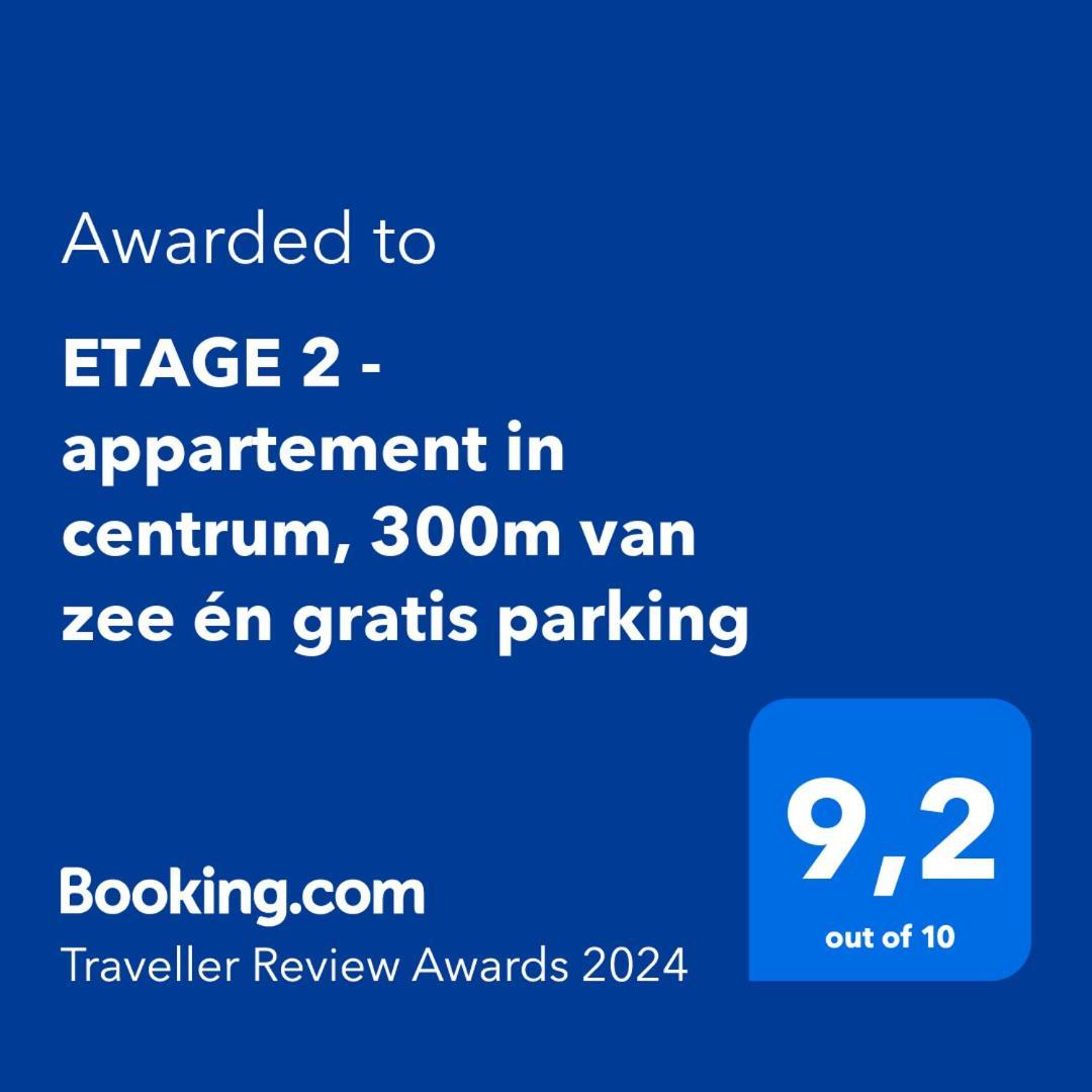 Etage 2 - Appartement In Centrum, 300M Van Zee En Gratis Parking Ostende Exterior foto